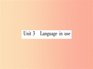 廣西2019秋九年級(jí)英語(yǔ)下冊(cè) Module 7 English for you and me Unit 3 Language in use習(xí)題課件 外研版.ppt