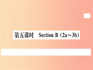 （黃岡專用）八年級英語上冊 Unit 1 Where did you go on vacation（第5課時）課件 新人教版.ppt