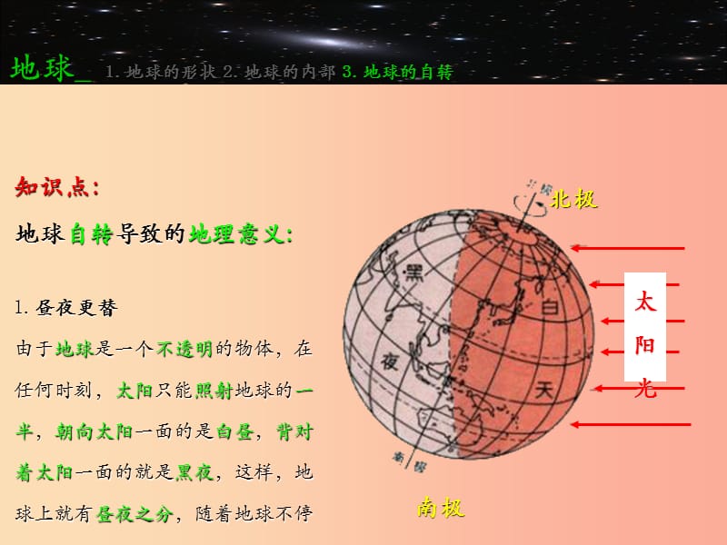 山东省2019中考地理 地球的运动复习课件.ppt_第3页