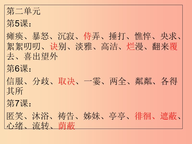 广东省汕头市七年级语文上册 生字词课件 新人教版.ppt_第3页