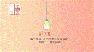 （安徽專用）2019年中考語(yǔ)文總復(fù)習(xí) 第二部分 語(yǔ)文積累與綜合運(yùn)用 專題二 名著閱讀《駱駝祥子》課件.ppt