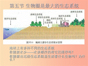 吉林省長春市七年級生物上冊 第一單元 第二章 第三節(jié) 生物圈是最大的生態(tài)系統(tǒng)課件2 新人教版.ppt