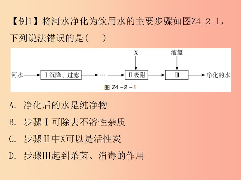 2019秋九年级化学上册 期末复习精炼 第四单元 自然界的水 专题二 本章易错点归点课件 新人教版.ppt_第3页