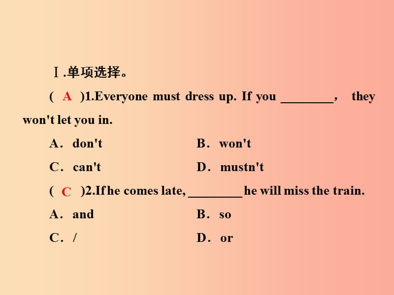 2019秋九年级英语上册 Module 6 Problems Unit 3 Language in use课件（新版）外研版.ppt_第2页