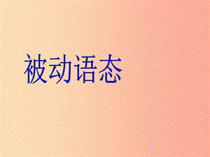 天津市中考英語(yǔ)一輪復(fù)習(xí) 被動(dòng)語(yǔ)態(tài)課件.ppt