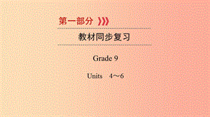 （貴陽專用）2019中考英語總復習 第1部分 教材同步復習 Grade 9 Units 4-6課件.ppt