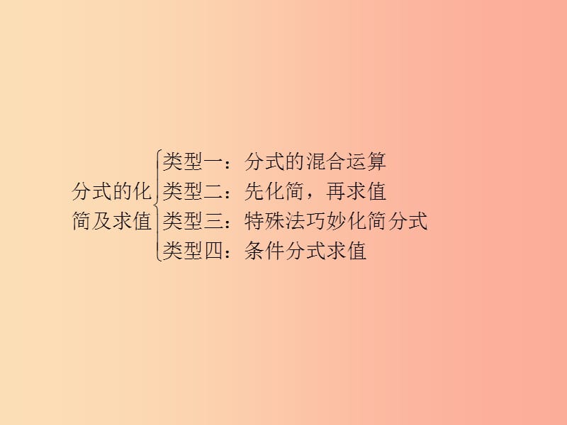 2019年秋季八年级数学上册 第十五章 分式 微专题5 如何进行分式的化简与求值导学课件 新人教版.ppt_第3页