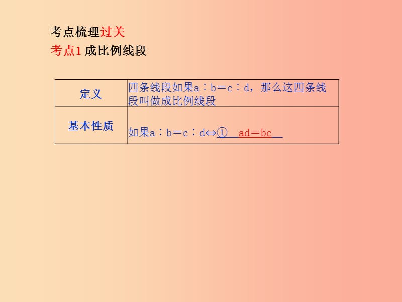 江苏省2019届中考数学专题复习 第四章 四边形与相似 第3讲 相似三角形课件.ppt_第2页