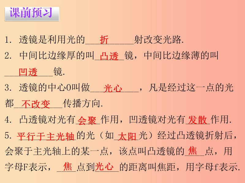 八年级物理上册3.5奇妙的透镜习题课件新版粤教沪版.ppt_第2页