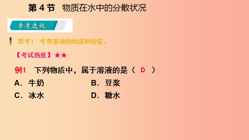 八年级科学上册 第1章 水和水的溶液 1.4 物质在水中的分散状况练习课件1 （新版）浙教版.ppt_第3页