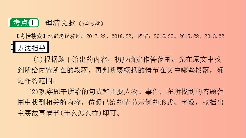 广西2019年中考语文 第四部分 现代文阅读 专题复习二 记叙文阅读课件.ppt_第2页