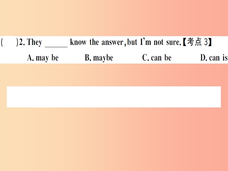 （安徽专版）2019秋八年级英语上册 Unit 2 How often do you rcise（第2课时）新人教 新目标版.ppt_第3页