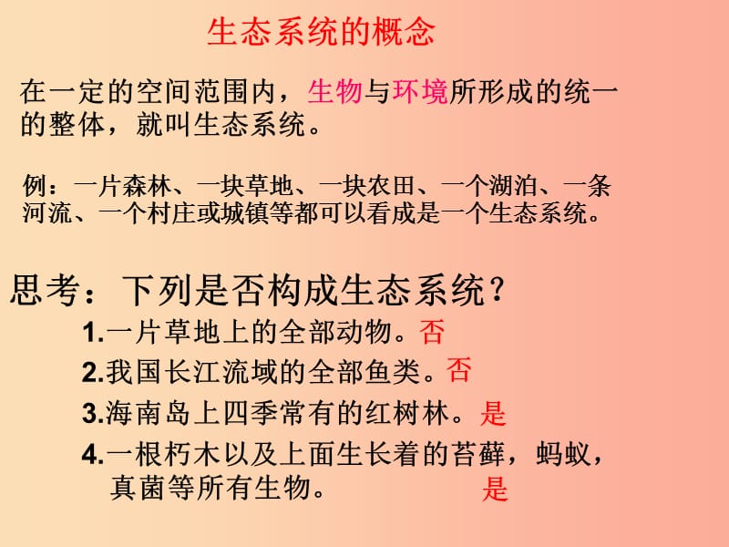 安徽省七年级生物上册1.2.2生物与环境组成生态系统课件3 新人教版.ppt_第3页