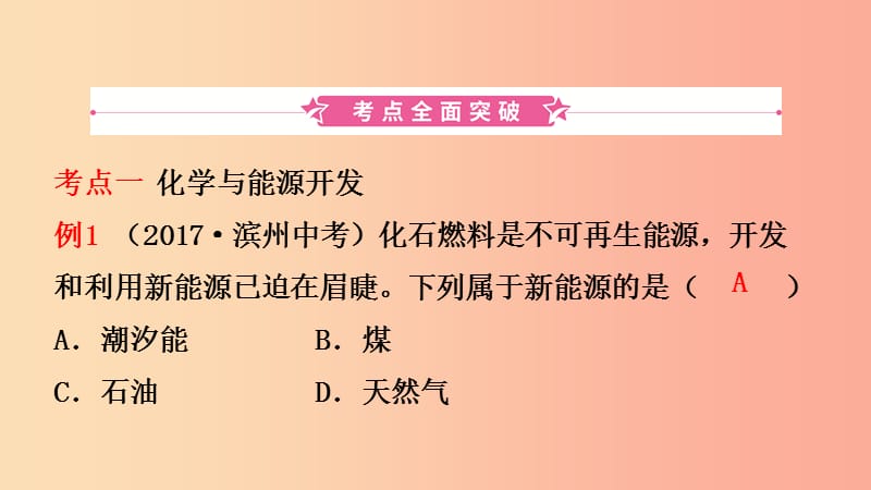 山东省2019年中考化学一轮复习 第十一单元 化学与社会发展课件.ppt_第2页