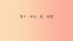 九年級化學下冊 第十一單元 鹽 化肥 課題1 生活中常見的鹽 第1課時 氯化鈉、碳酸鈉、碳酸氫鈉和碳酸鈣 .ppt