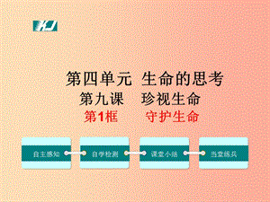 廣東省汕頭市七年級(jí)道德與法治上冊(cè) 第四單元 生命的思考 第九課 珍視生命 第1框 守護(hù)生命課件 新人教版.ppt