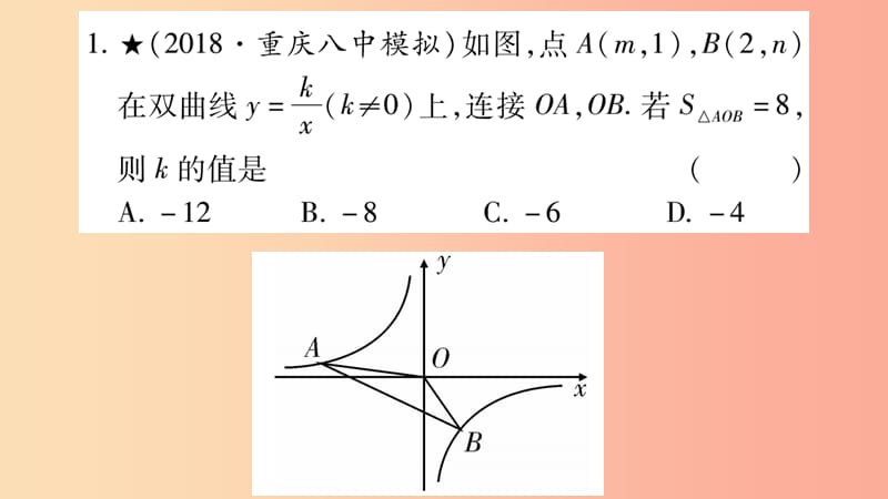 重庆市2019年中考数学复习 选填题压轴题考前题组练四（精练）课件.ppt_第2页