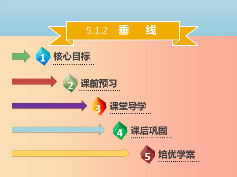 七年级数学下册 第五章 相交线与平行线 5.1.2 垂线课件 新人教版.ppt_第1页