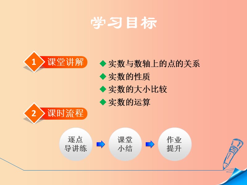 八年级数学上册 第11章 数的开方 11.2 实数 第2课时 实数与数轴及实数运算课件 （新版）华东师大版.ppt_第2页