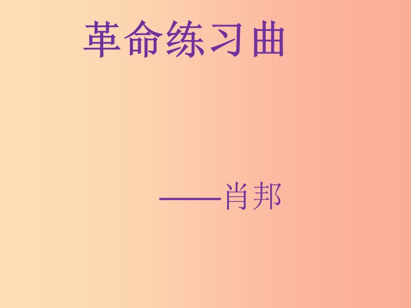 八年级音乐上册 第四单元《c小调练习曲》课件1 湘艺版.ppt_第2页