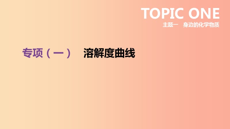 云南省2019年中考化学复习 专项01 溶解度曲线课件.ppt_第1页