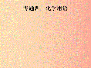 （課標(biāo)通用）甘肅省2019年中考化學(xué)總復(fù)習(xí) 專題四 化學(xué)用語課件.ppt