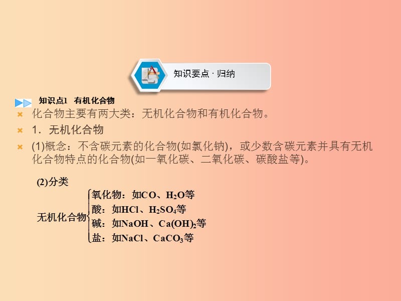 （遵义专用）2019中考化学高分一轮复习 第1部分 教材系统复习 第8章 食品中的有机化合物课件.ppt_第2页