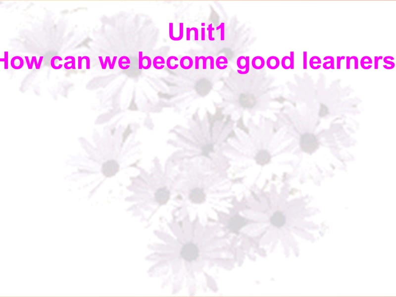 九年级英语全册Unit1HowcanwebecomegoodlearnersSectionA3a-GrammarFocus课件新版人教新目标版.ppt_第1页