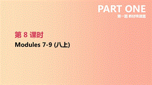 浙江省2019屆中考英語總復(fù)習(xí) 第一篇 教材梳理篇 第08課時(shí) Modules 7-9（八上）課件（新版）外研版.ppt