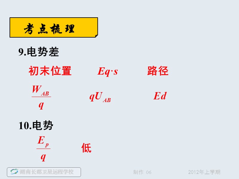 高二物理《电场能的性质+静电场的应用》.ppt_第2页