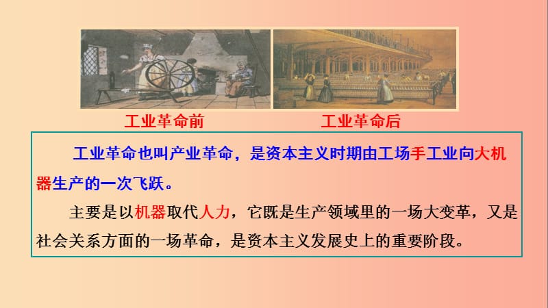 2019秋九年级历史上册 20 第一次工业革命教学课件 新人教版.ppt_第3页