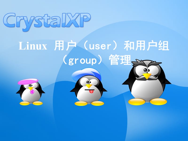 Linux用户(user)和用户组.ppt_第1页