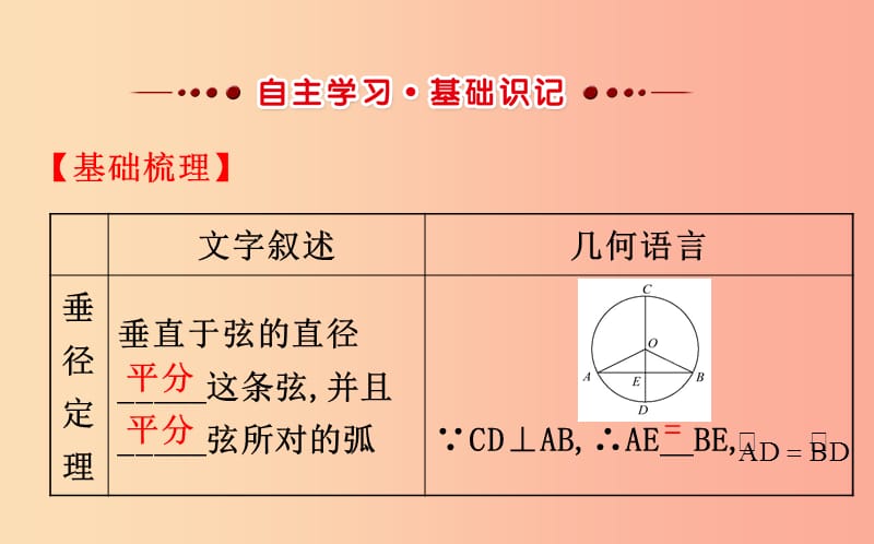 2019版九年级数学下册 第三章 圆 3.3 垂径定理教学课件（新版）北师大版.ppt_第2页