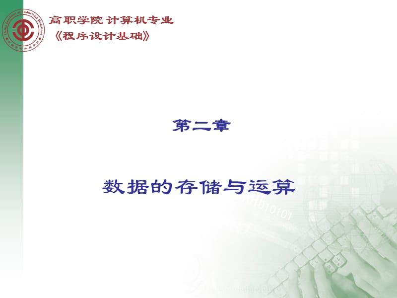 C语言第二章数据的存储与运算.ppt_第2页