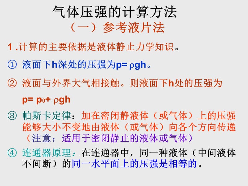 《气体压强的计算》PPT课件.ppt_第2页