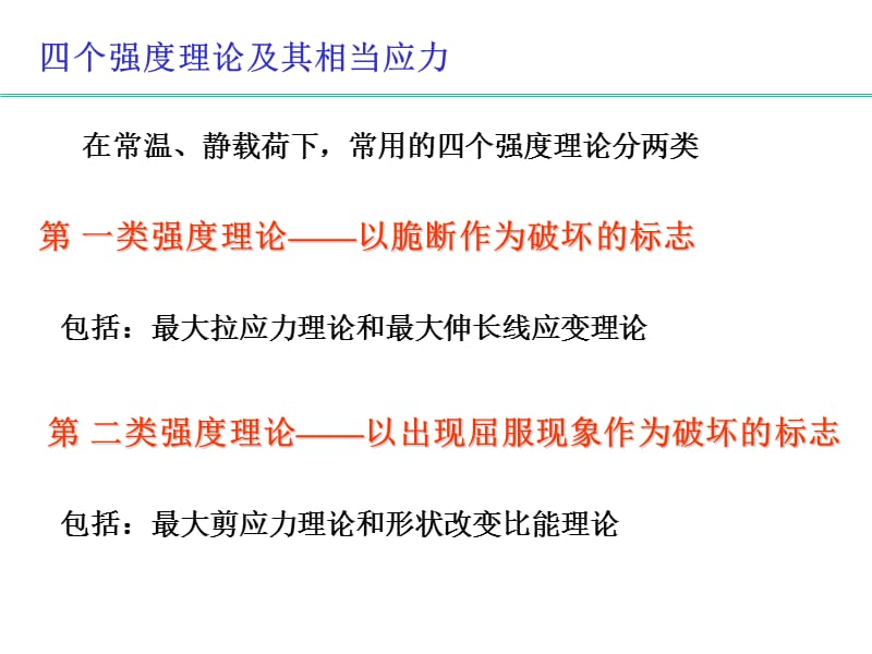 个强度理论及其相当应力.ppt_第1页