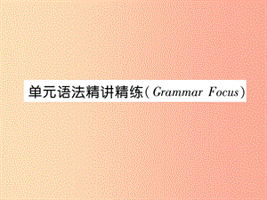 七年級英語上冊 Unit 9 My favorite subject is science語法精講精練（Grammar Focus）課件 新人教版.ppt