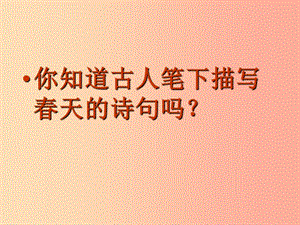 河北省七年級語文上冊 第一單元 1 春課件 新人教版.ppt