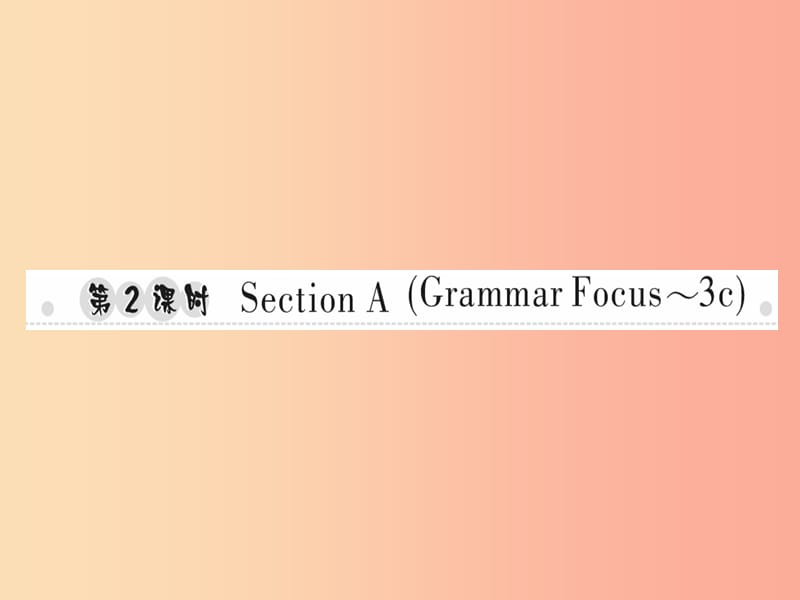 八年级英语上册 Unit 9 Can you come to my party（第2课时）Section A（Grammar Focus-3c）新人教版.ppt_第1页