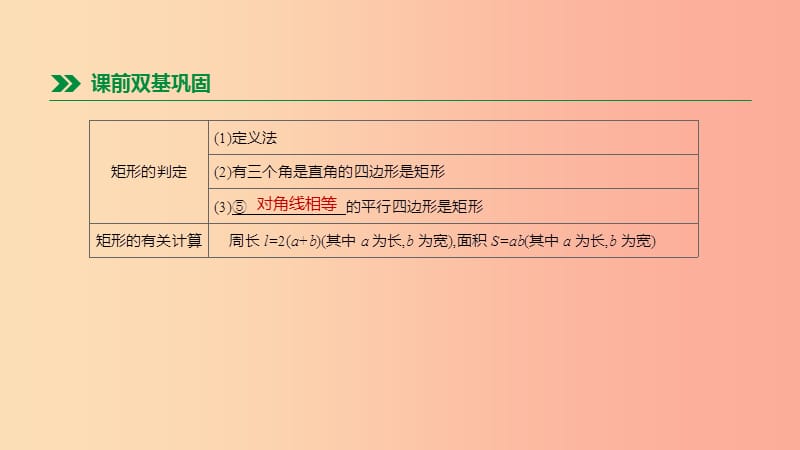 河北省2019年中考数学总复习 第五单元 四边形 第23课时 矩形、菱形、正方形课件.ppt_第3页