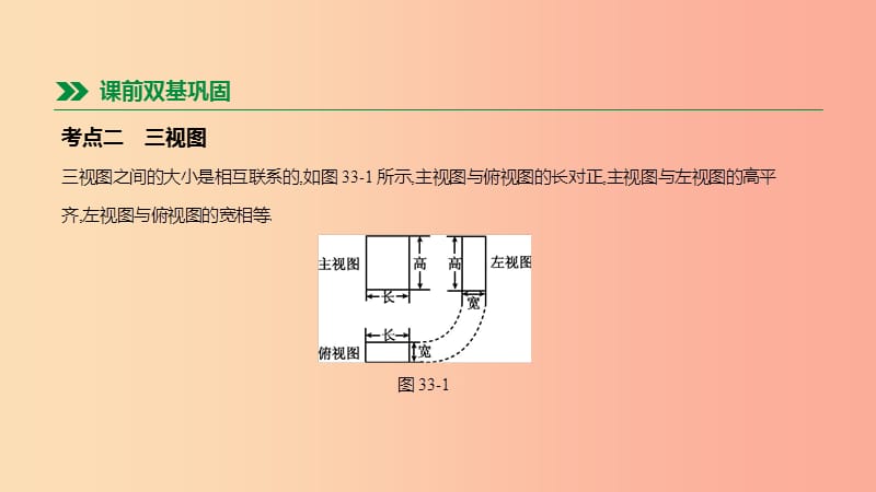 北京市2019年中考数学总复习 第八单元 几何变换、投影与视图 第33课时 投影与视图课件.ppt_第3页