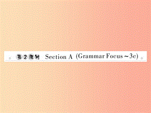 七年级英语上册 Unit 9 My favorite subject is science（第2课时）Section A（Grammar Focus-3c）新人教版.ppt