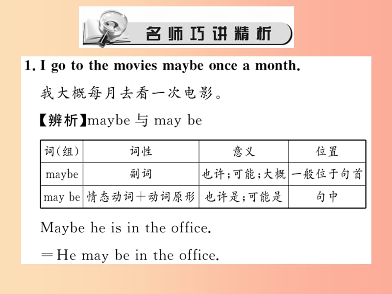 八年级英语上册 Unit 2 How often do you rcise（第2课时）Section A（Grammar Focus-3c）新人教版.ppt_第2页