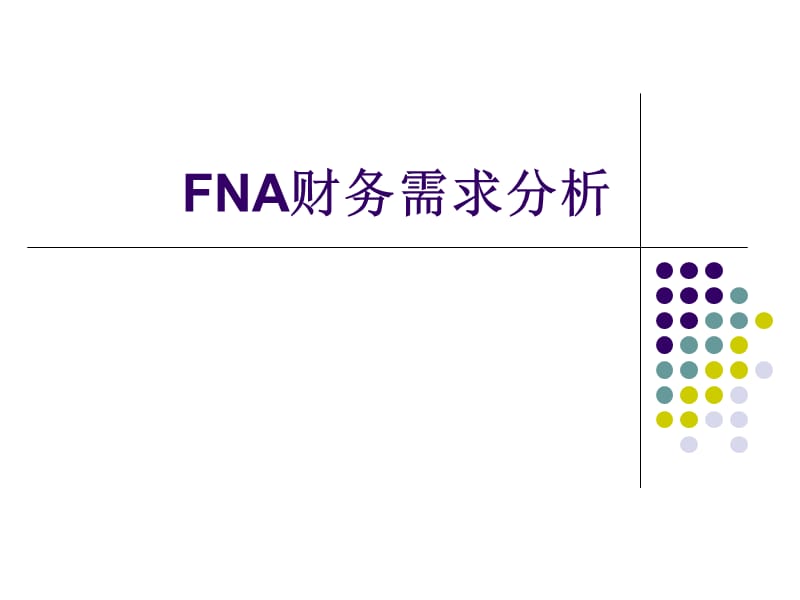 FNA财务需求分析.ppt_第1页