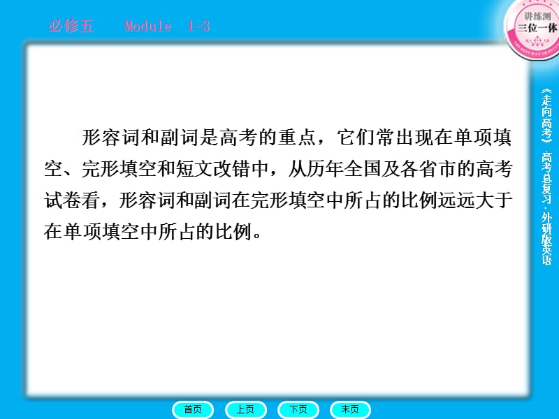 2011走向高考贾凤山高中总复习英语选修6语法.ppt_第2页