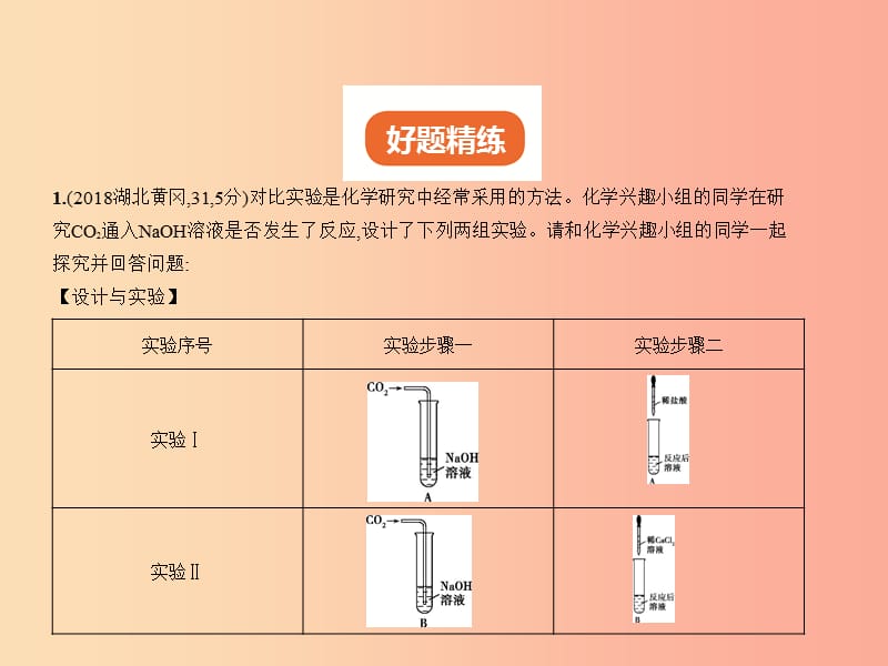 （广东专用）2019年中考化学复习 专题十六 科学探究题（试卷部分）课件.ppt_第2页