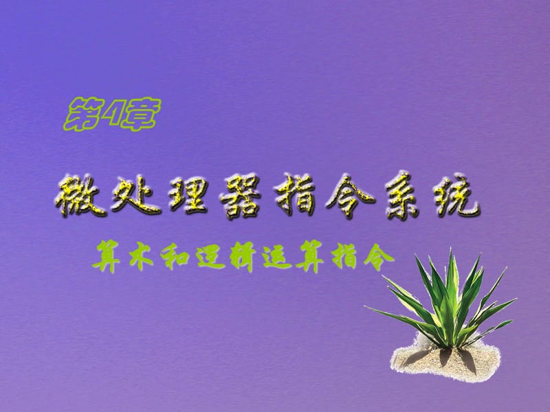 《算术逻辑运算类》PPT课件.ppt_第1页