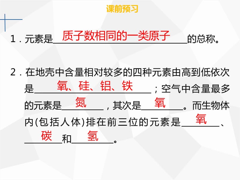 2019年秋九年级化学上册第三单元物质构成的奥秘课题3元素第1课时元素与元素符号课件 新人教版.ppt_第3页