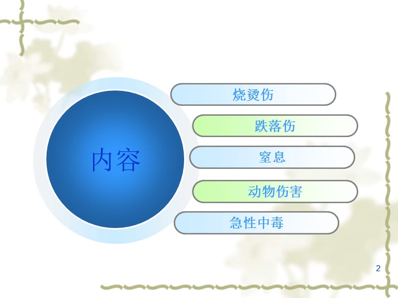 育婴师培训资料儿童意外伤害预防与护理ppt课件_第2页