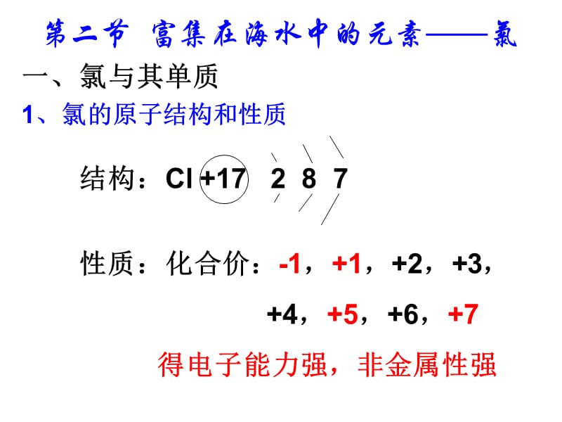 高二化学上学期富集在海水中的元素.ppt_第1页